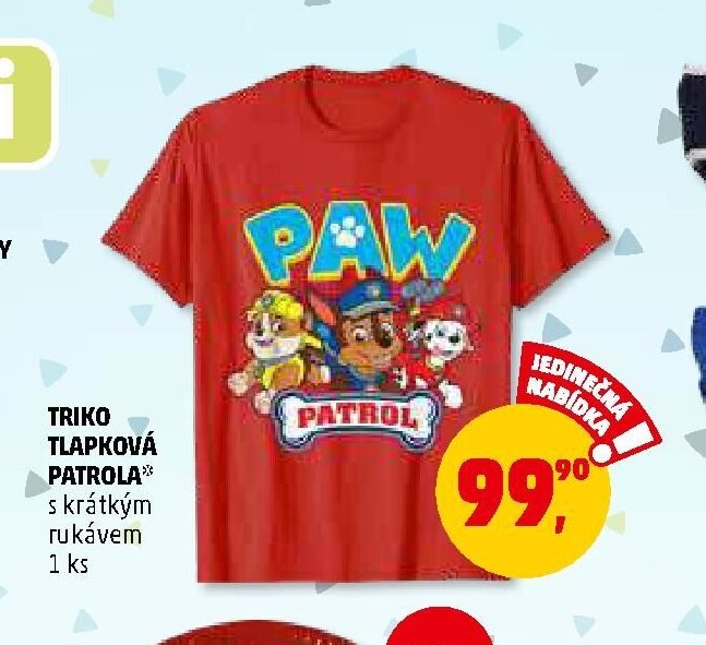 Triko Tlapková patrola