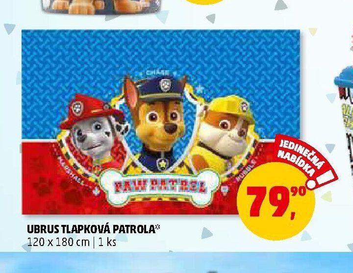 Ubrus Tlapková patrola