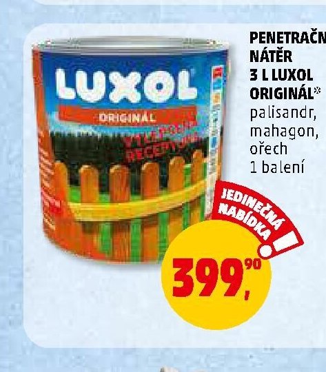 PENETRAČNÍ NÁTĚR 3 L LUXOL ORIGINÁL