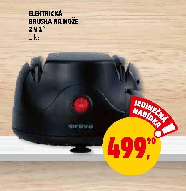 ELEKTRICKÁ BRUSKA NA NOŽE 2 V 1