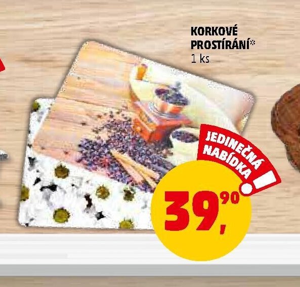 KORKOVÉ PROSTÍRÁNÍ