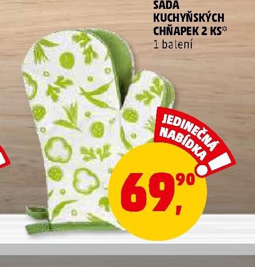 SADA KUCHYŇSKÝCH CHŇAPEK 2 KS