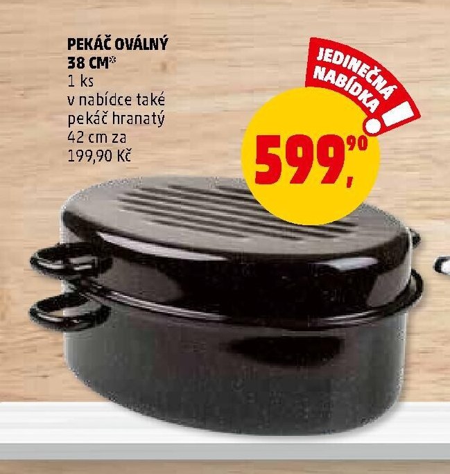 PEKÁČ OVÁLNÝ 38 CM