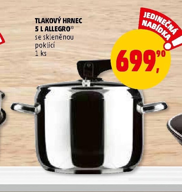 TLAKOVÝ HRNEC 5 L ALLEGRO