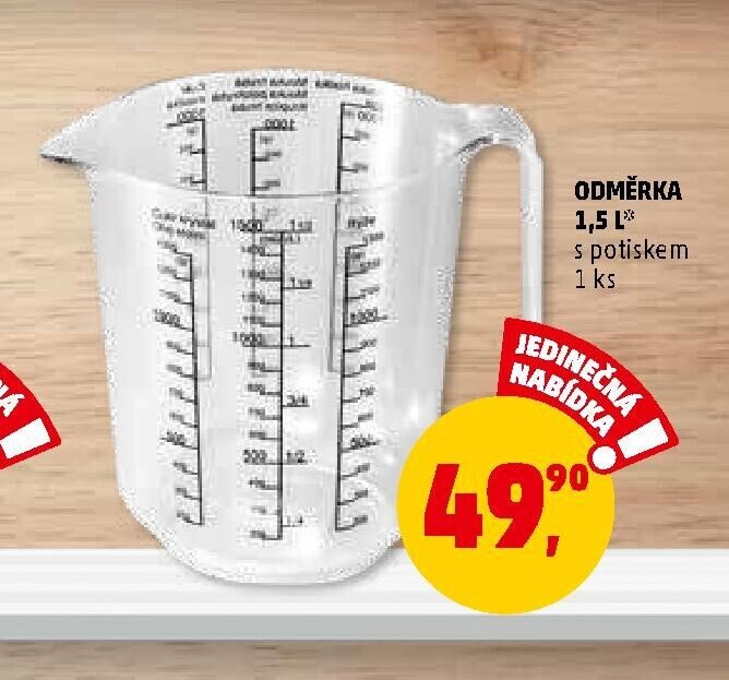 ODMĚRKA 1,5 L