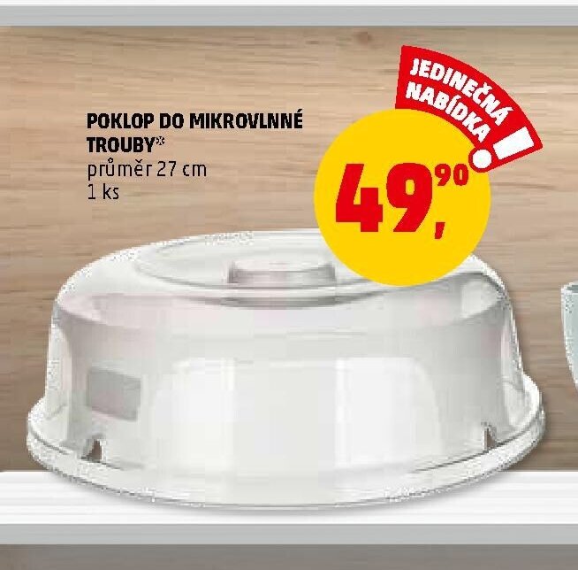 POKLOP DO MIKROVLNNÉ TROUBY