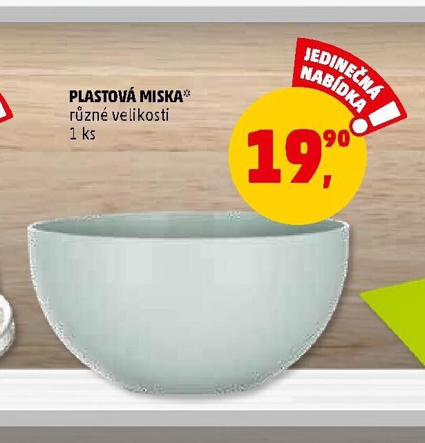 PLASTOVÁ MISKA