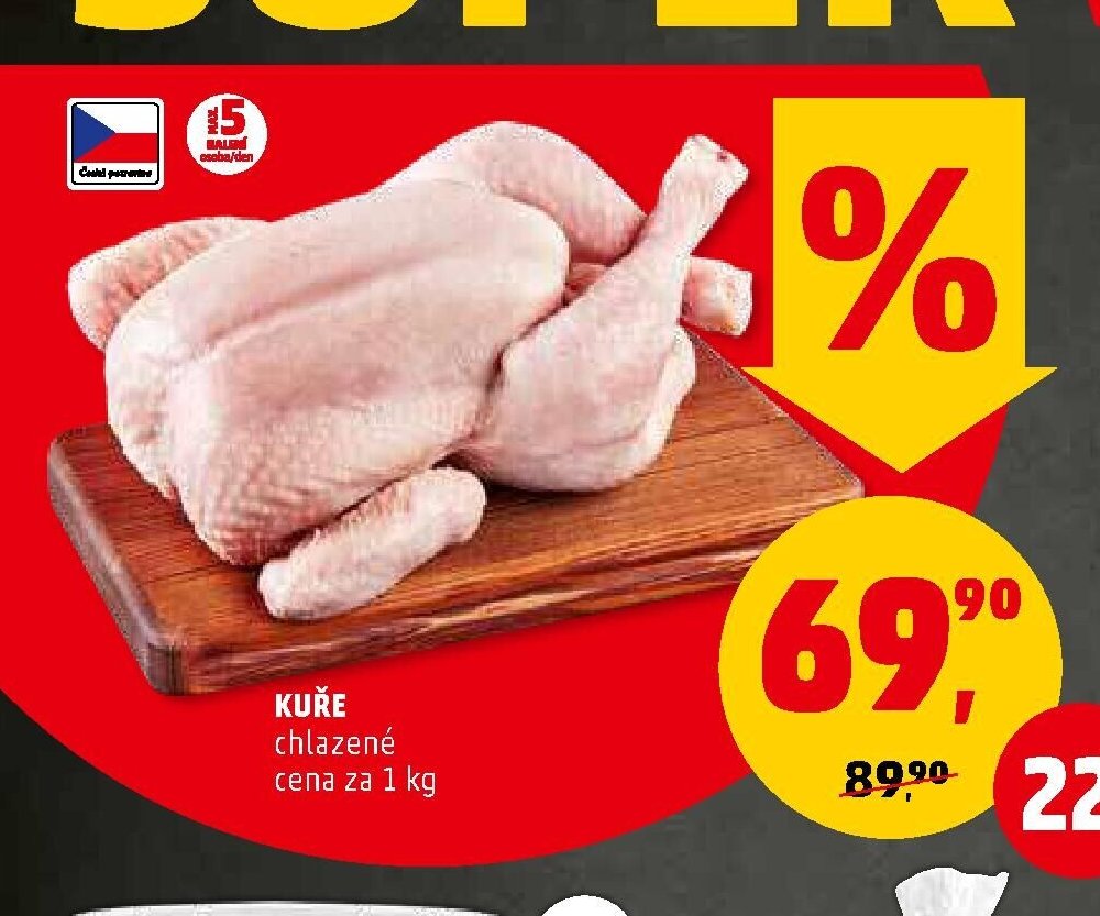 KUŘE chlazené