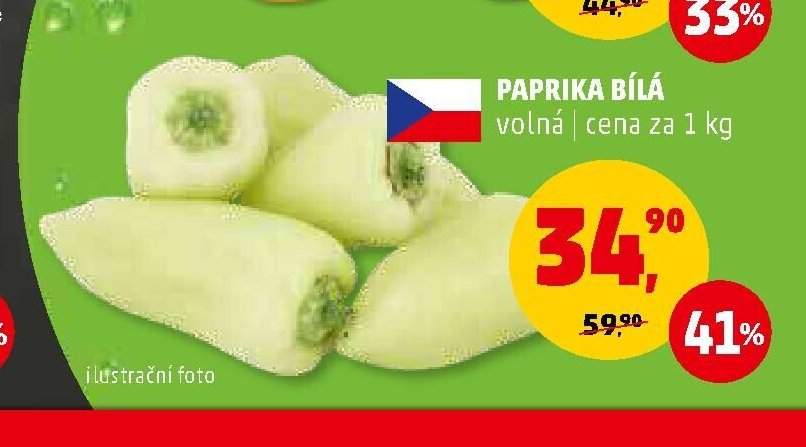 PAPRIKA BÍLÁ