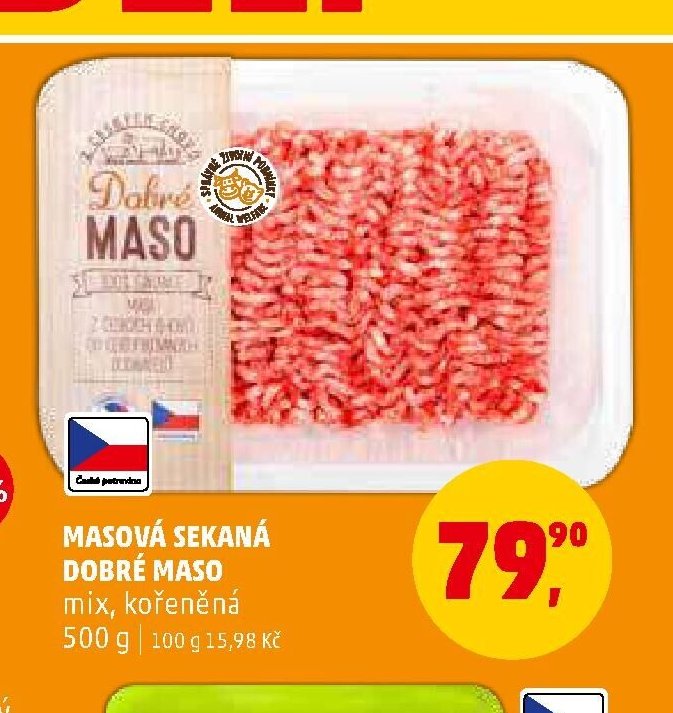 MASOVÁ SEKANÁ DOBRÉ MASO