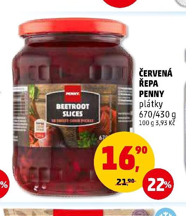 Červená řepa Penny