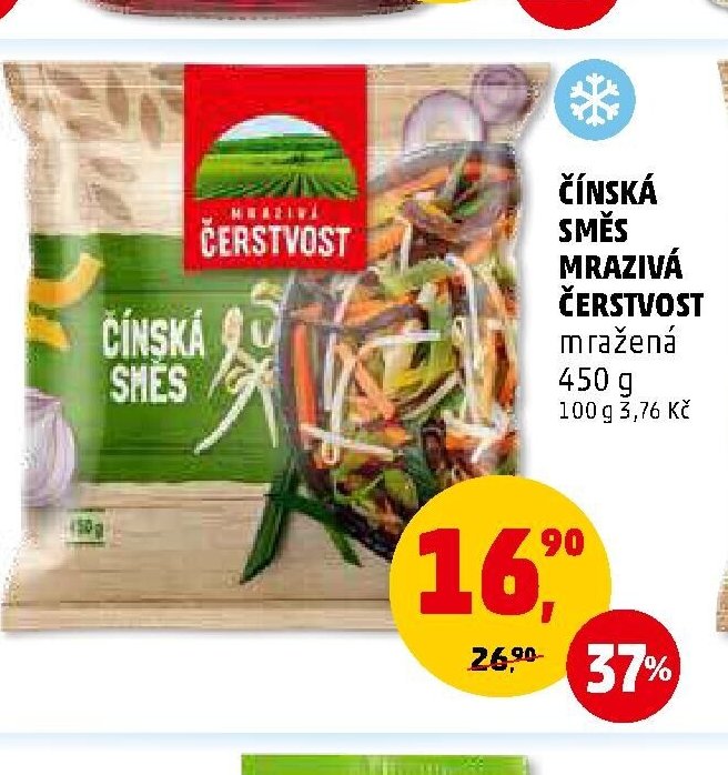 Čínská směs mražená Čerstvost