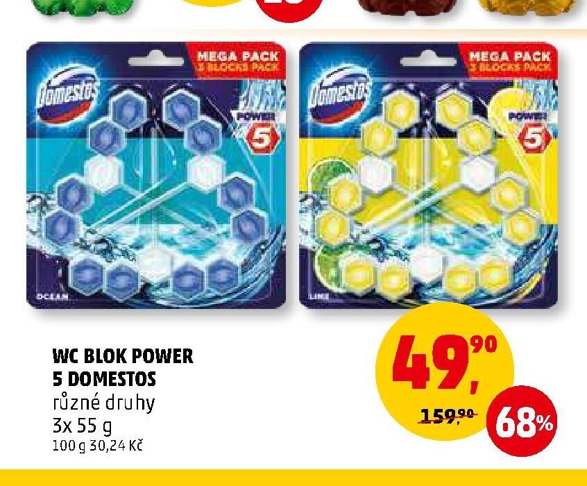 WC BLOK POWER 5 DOMESTOS