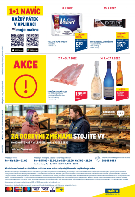 akční leták Makro 6.7.2022-19.7.2022
