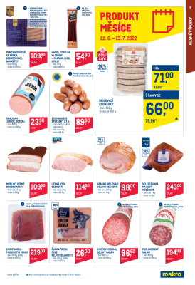 akční leták Makro 6.7.2022-19.7.2022