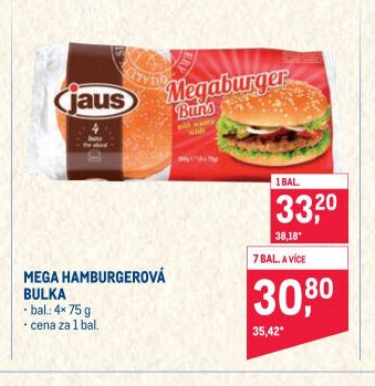 MEGA HAMBURGEROVÁ BULKA