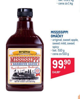 Mississippi omáčky