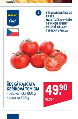 ČESKÁ RAJČATA KEŘÍKOVÁ TOMICIA