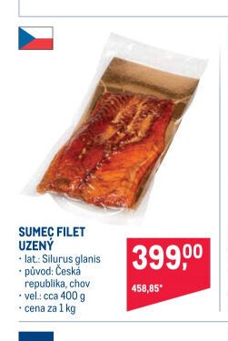 SUMEC FILET UZENÝ