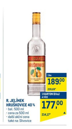 R. JELÍNEK HRUŠKOVICE 40%