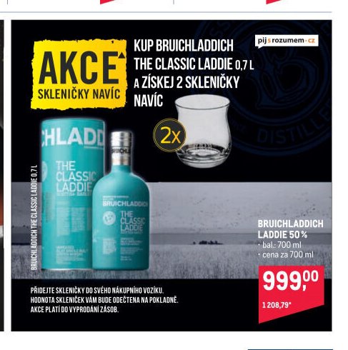 BRUICHLADDICH THE CLASSIC LADDIE 50%