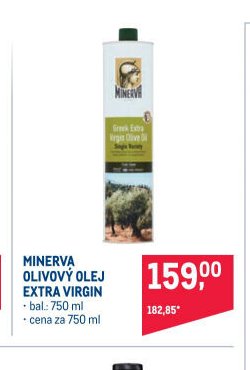 MINERVA OLIVOVÝ OLEJ EXTRA VIRGIN