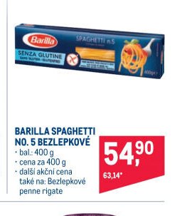 BARILLA SPAGHETTI NO. 5 BEZLEPKOVÉ