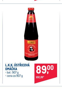 L.K.K. ÚSTŘICOVÁ OMÁČKA
