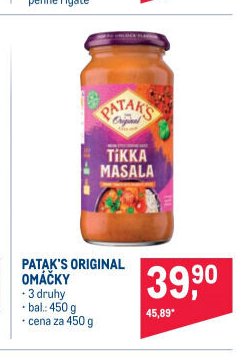 PATAK'S ORIGINAL OMÁČKY