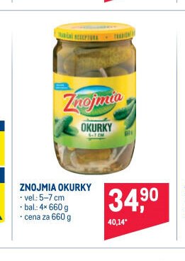 ZNOJMIA OKURKY
