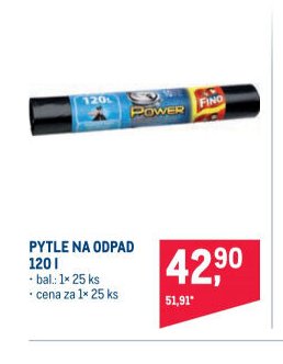 Pytle na odpad 120 l