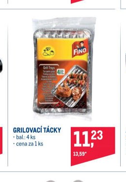 Grilovací tácky