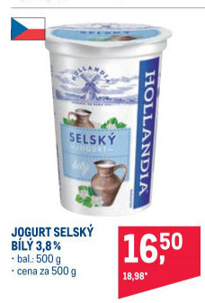 Bílý jogurt selský Hollandia