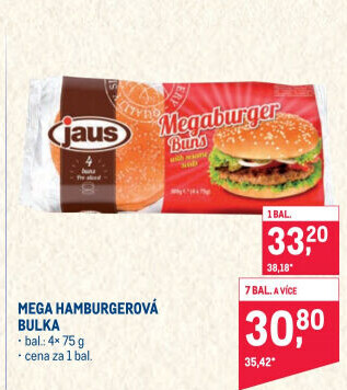 Bulka na hamburger Jaus