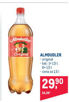 Bylinková Alpská limonáda Almdudler