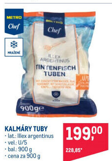 Kalamáry mražené Metro Chef