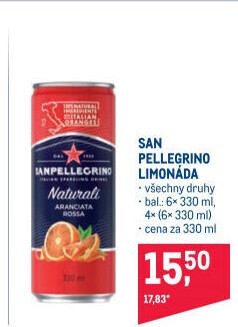 Limonáda San Pellegrino
