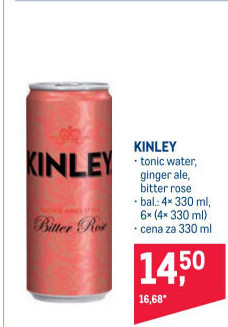 Limonáda Tonic Kinley