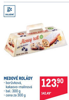 Medová roláda Marlenka