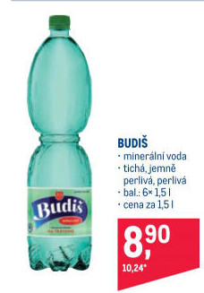 Minerální voda Budiš