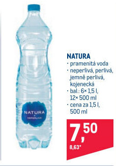 Přírodní voda Natura