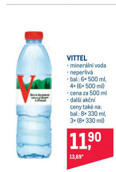 Přírodní voda Vittel