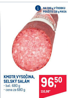 Salám Vysočina Kmotr