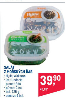 Salát z mořských řas Anova