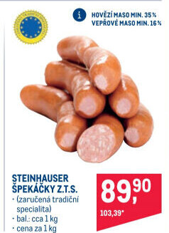 Špekáčky Steinhauser