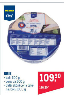 Sýr Brie Metro Chef