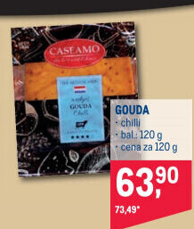 Sýr Gouda s chilli Caseamo