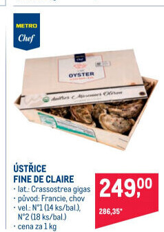 Ústřice Metro Chef