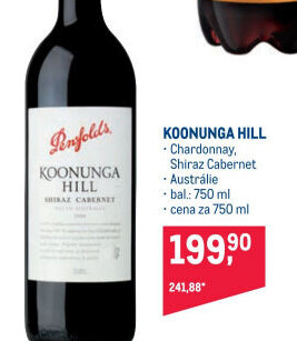 Víno Chardonnay Koonunga Hill Penfolds