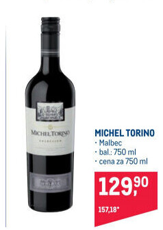 Víno Malbec Michel Torino
